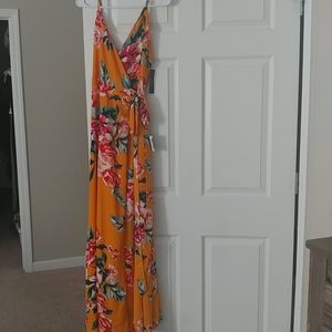 Lulus Floral Dress NWT